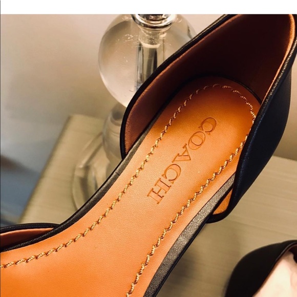 COACH Leather Flats NWT & Box - Picture 5 of 6